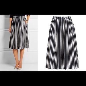 J Crew Striped Skirt